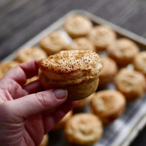 Mini Beef Cheek and Cheese Pies