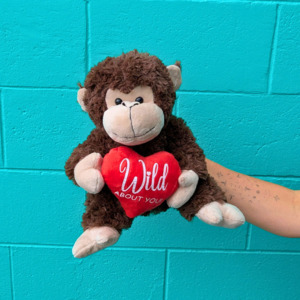 Soft Toys Click On Image: Monty Monkey 'Wild about you'