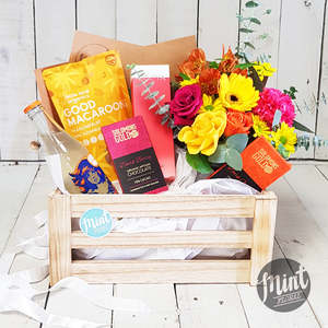 Gift Crates All The Goodies Give Them That Wow Feeling With A Thoughtful Combination Of Nz Made Packaged Beautifully: Time to Celebrate Gift Crate