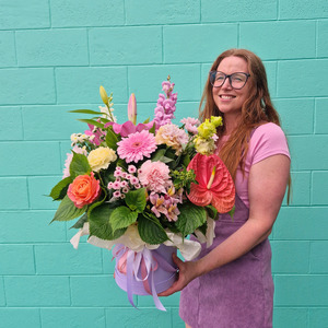 Christmas Flowers Gifts Delivered Whangarei And North Island Wide 2023: Holiday Collection 2025 | Sugar Plum Fairy Hat Box