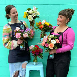 Under 65 Cheap And Cheerful: Mini Vase Posy - Choose Your Colour