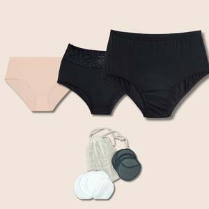 Best Midi Leakproof Briefs Bundle | For bladder leaks, period and incontinence