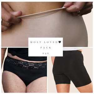 The Most Loved Leakproof Underwear 🖤 Bundle - Bamboo Essentials