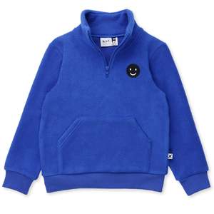 Minti Teddy Half Zip Crew