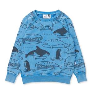 Summer 2526 Boys Collection: Minti Surf Skate Animals Crew