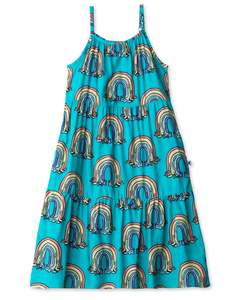 Summer 2526 Dresses: Minti Painted Rainbow Woven Dress