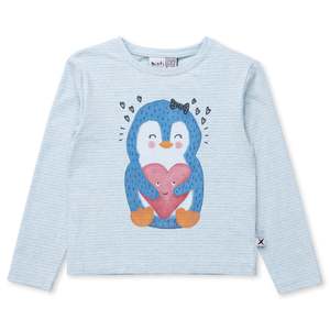 Summer 2526 All Tees: Minti Penguin Love Tee