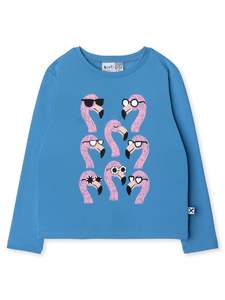 Winter 2026 Girls Tees: Minti Flamingo Friends Tee