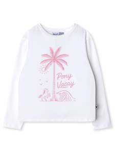 Winter 2026 Girls Tees: Minti Pony Vacay Tee