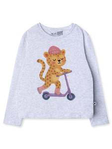 Winter 2026 Girls Tees: Minti Speedy Leopard Tee