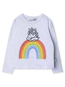Minti Unicorn On A Rainbow Tee