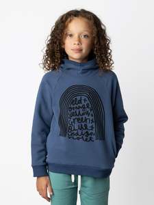Winter 2026 Girls Hoods: Minti Rainbow Colours Furry Hood