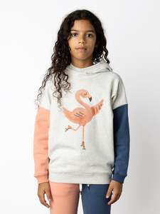 Winter 2026 Girls Hoods: Minti Cruising Flamingo Furry Hood