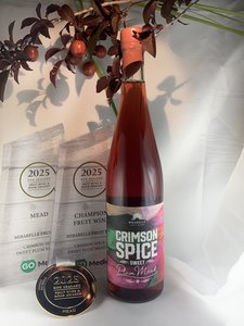 Crimson Spice - Spiced Medium Sweet - Plum Mead - Mirabelle