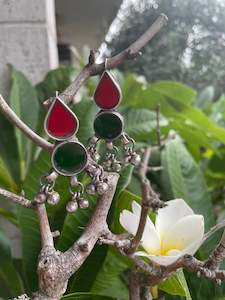 Glass Earrings: Shruti