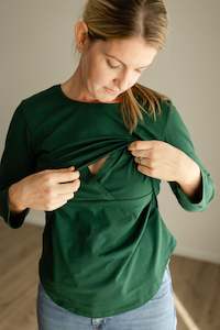 Long Sleeve: Essentials Front Flap Long Sleeve