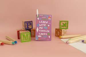 Learn With Me - Toddler Activity Cards
