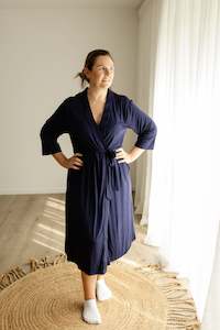 Robes: Essentials Maternity and Breastfeeding Robe