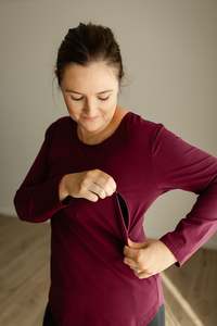 Essentials Long Sleeve Side Zip