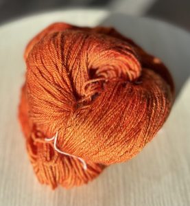 Skinny Silk - Sassy Spice - Miro Yarns Hand Dyed Yarn New Zealand