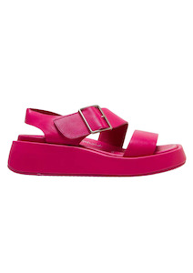 Footwear: Zen Sandal - Hot Pink