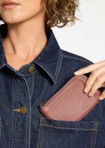 Spring Summer 2024: Left Behind Wallet - Dusty Rose