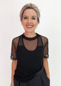 CLEARANCE Fine Net Tee - Black