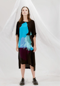 Jason Lingard: CLEARANCE Exo Dress - Inky Print