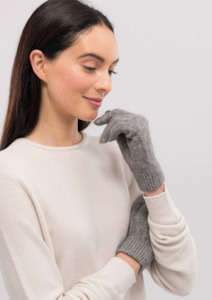 Mens Wear: Cosy Gloves - Shadow