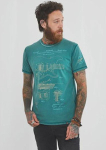 Mens Wear: Blueprint Tee - Green