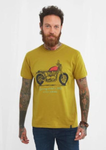 Mens Wear: Journey Of Your Life Tee - Ochre