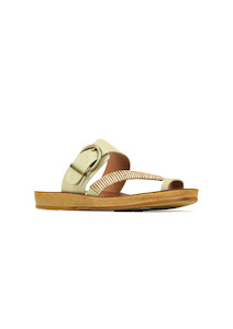 Los Cabos: Bria Sandals - Sage
