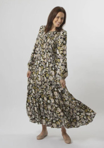 Hazel Dress - Folk Floral