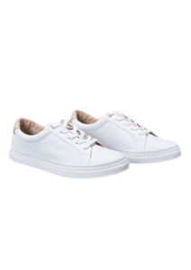 CLEARANCE Alta Sneakers - White With Natural Tab // LAST PAIR SIZE 36