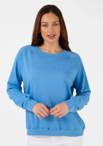 Spring Summer 2024: Classic Sweater - Sky Logo