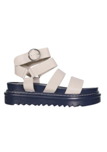 Footwear Sale: Sadie Sandal - Ivory / Ink
