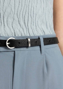 Belts: Happens All The Time Belt - Black / Silver