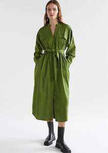 Homepage Collection 2: Eller Dress - Green Moss