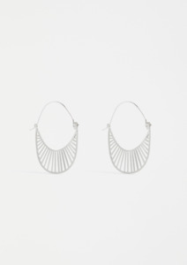Autumn Winter 2025: Solsken Small Hoop Earring - Silver