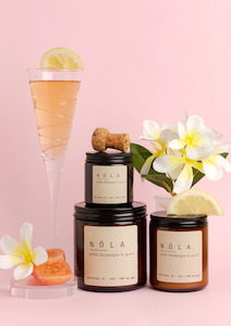 Pink Champagne & Guava Candle