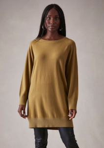 CLEARANCE Gunyah Knit Top / Dress - Dijon