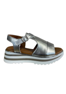 Hallie Flatform - Silver
