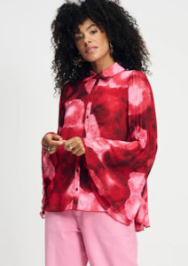 Summer Bliss Blouse - Red