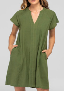 Livy Dress - Khaki