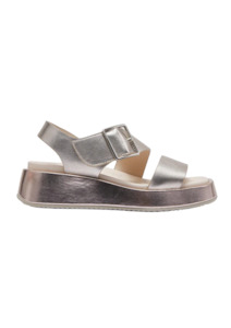 All Shoes: Zen Sandal - Platinum Metallic