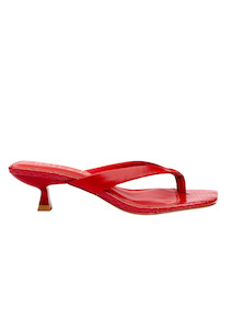 Astute Stiletto Sandal - Red