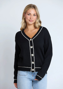 Annaliese Cardigan - Black