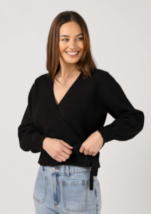 August Cardigan - Black