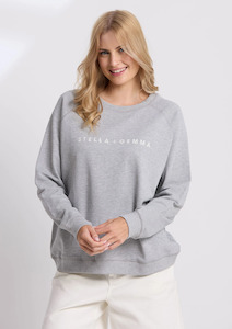 Classic Sweater - Grey Marle