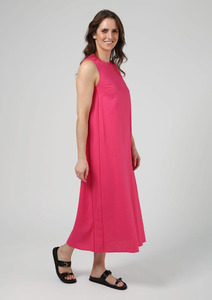 Zora Dress - Fuchsia